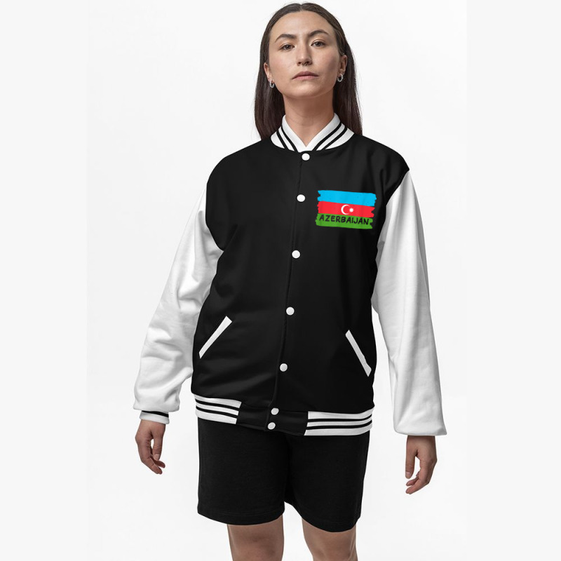 Azerbaijan T Shirt Bomber Jacket | Artistshot