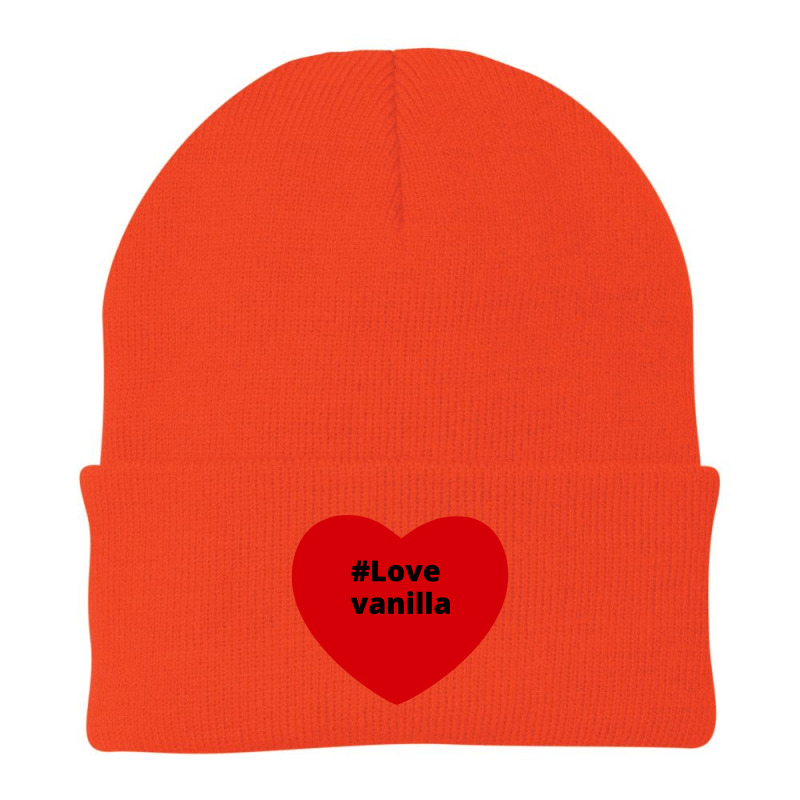 Love Vanilla, Hashtag Heart, Vanilla 2 Beanie by chillinxs | Artistshot