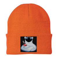 Christmas Quarantine Polar Bear Beanie | Artistshot