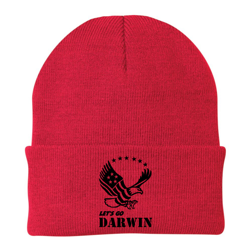 Let's Go Darwin Beanie by elasting | Artistshot