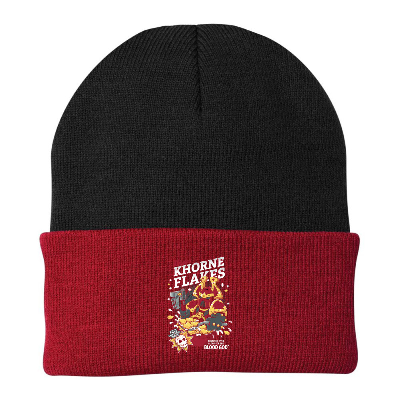 Chaos Khorne Flakes Beanie by james53 | Artistshot