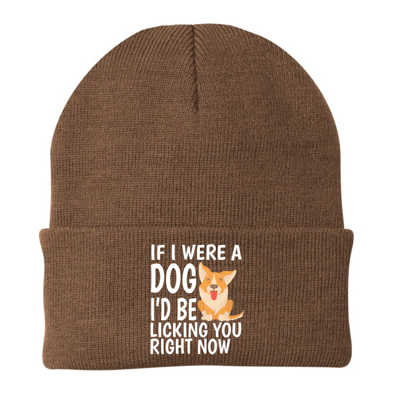 Lick T  Shirt If I Were A Dog, I'd Be Licking You Right Now   Cute Cor Beanie by hratke | Artistshot