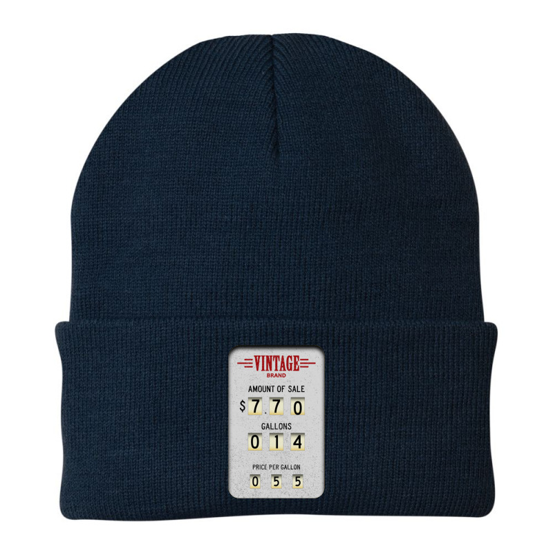 Vintage Gas Pump   Gasoline Pump Beanie | Artistshot