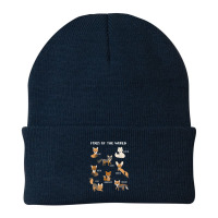 Foxes Of The World Funny Fox Animals Educational Beanie | Artistshot