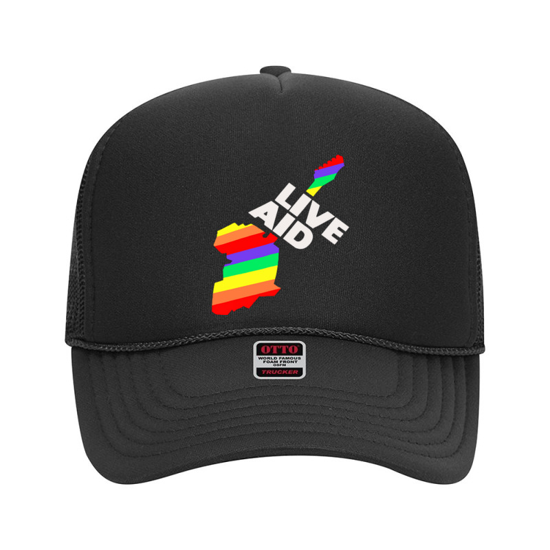 Live Aid Foam Trucker Hat by asugiarto | Artistshot