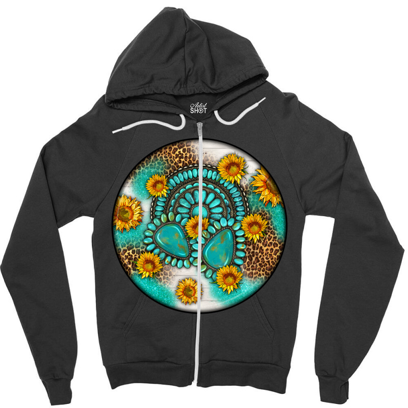 Gemstone Zipper Hoodie | Artistshot