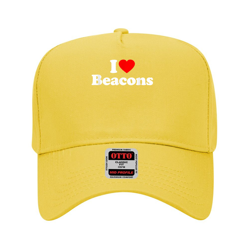 Beacons Love Heart College University Alumni T Shirt Adjustable Baseball Cap by kryloxsiriaso4 | Artistshot