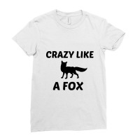 Crazy Fox Ladies Fitted T-shirt | Artistshot