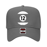 Pool Ball 12 Matching Billiards Gift Easy Halloween Costume T Shirt Adjustable Baseball Cap | Artistshot