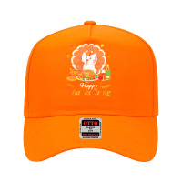 Havanese Dog Thanksgiving Christmas Day T  Shirt Havanese Turkey Costu Adjustable Baseball Cap | Artistshot