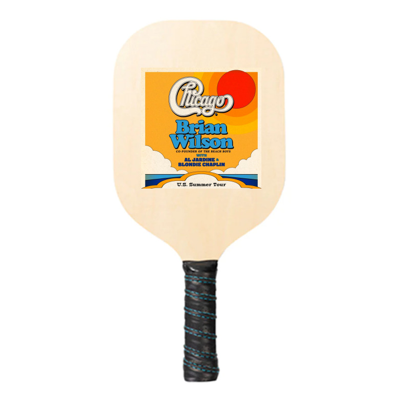 Chicago And Brian Wilson Summer Pickleball Paddle | Artistshot