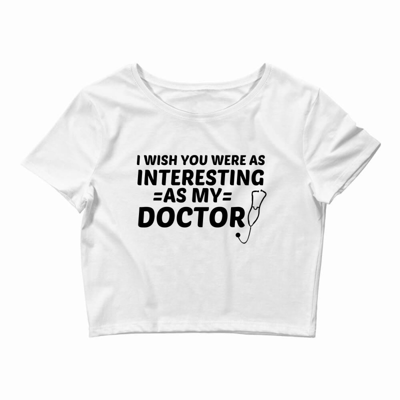 Doctor Interesting Crop Top by Perfect Designers | Artistshot