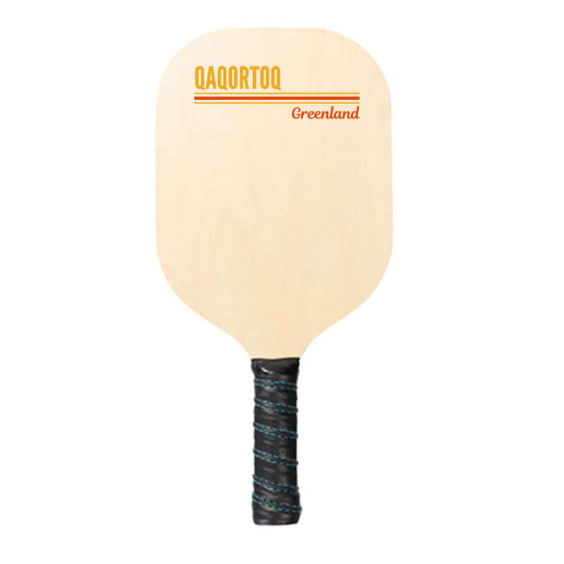 Qaqortoq Greenland T Shirt Pickleball Paddle | Artistshot