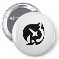 Raven Tail Symbol Pin-back Button | Artistshot