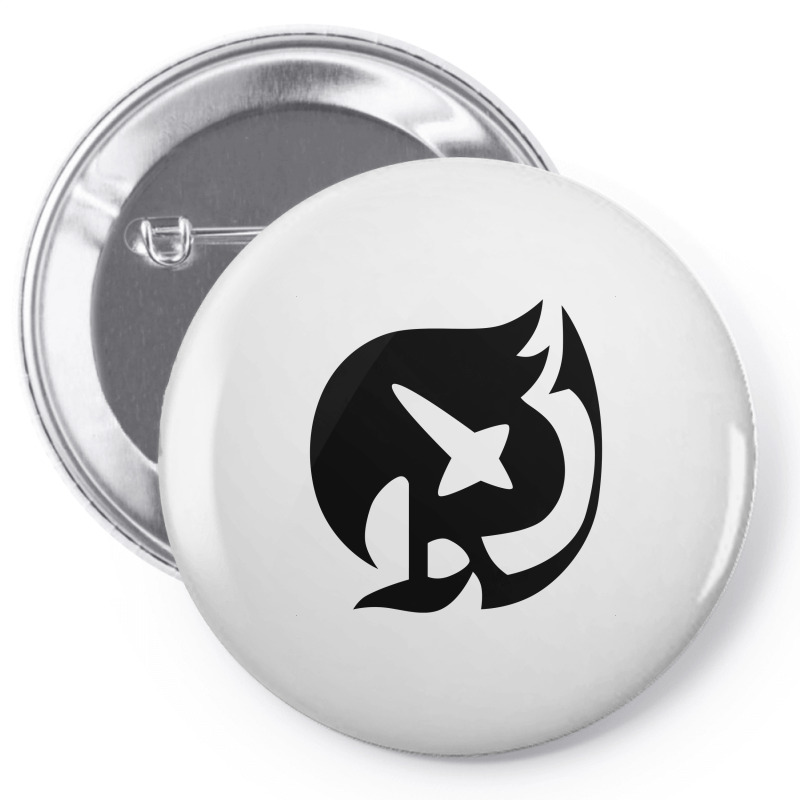 Raven Tail Symbol Pin-back Button | Artistshot