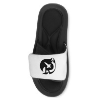 Raven Tail Symbol Slide Sandal | Artistshot