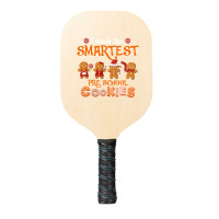 Teach Smartest Preschool Cookies Teacher Christmas Xmas Pjs T Shirt Pickleball Paddle | Artistshot