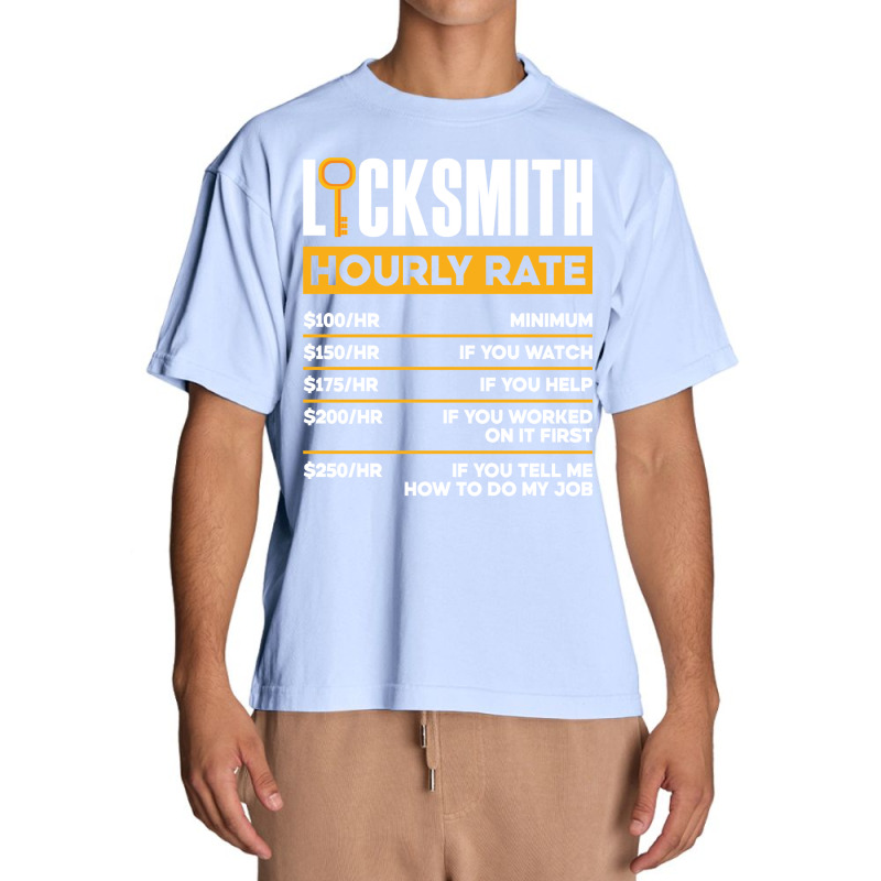 Locksmith Lockpicking Locksmith Hourly Rate Funny Long Sleeve T Shirt Urban Heavy T-shirt by AbidahToenges | Artistshot