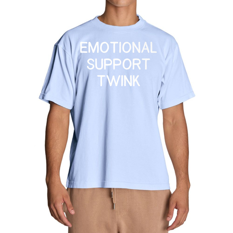 Emotional Support Twink Premium T Shirt Urban Heavy T-shirt | Artistshot