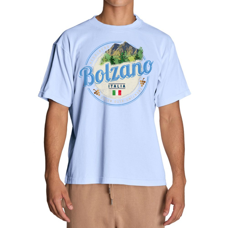 Bolzano Trentino South Tyrol Italy Vintage Souvenir T Shirt Urban Heavy T-shirt | Artistshot