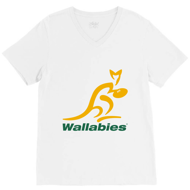 Wallabies Rugby V-Neck Tee by hary shop | Artistshot