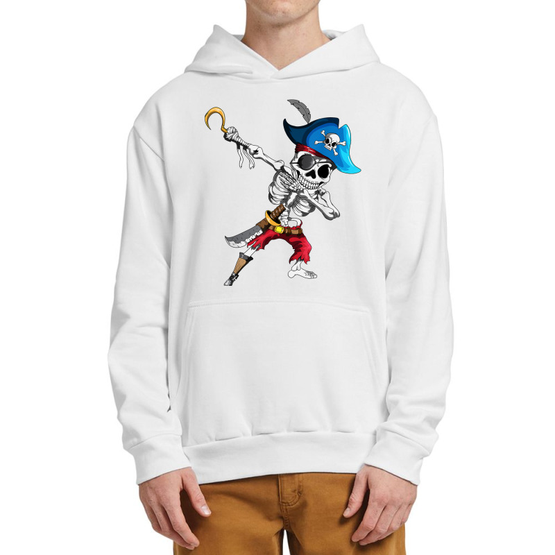 Dabbing Pirates Skeleton Eye Flap Pirate Ship Halloween Urban Pullover Hoodie | Artistshot