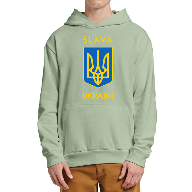 Slava Trident Glory To Support Urban Pullover Hoodie | Artistshot