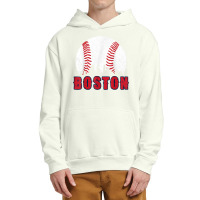 Vintage Boston Skyline Baseball Throwback For Red Game Day T Shirt Urban Pullover Hoodie | Artistshot