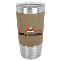 Dog Sleeping Leatherette Tumbler | Artistshot