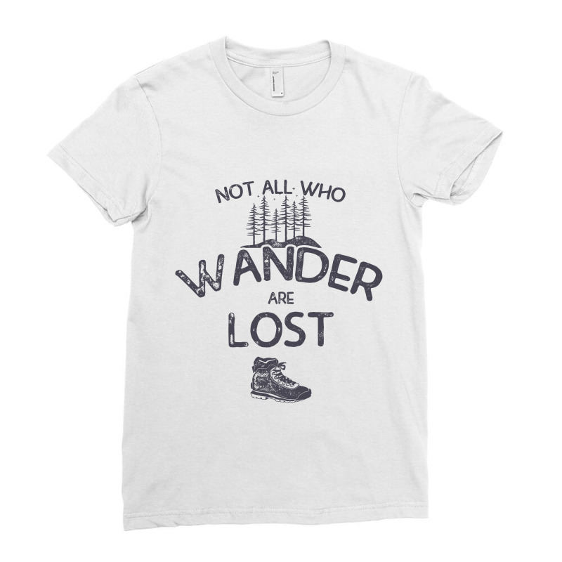 Wanderlost Lite Ladies Fitted T-Shirt by Biraj | Artistshot