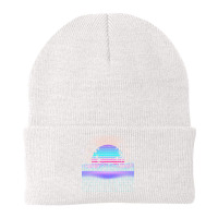 Synthwave T  Shirt Fascinating Dusk Retrowave T  Shirt Beanie | Artistshot