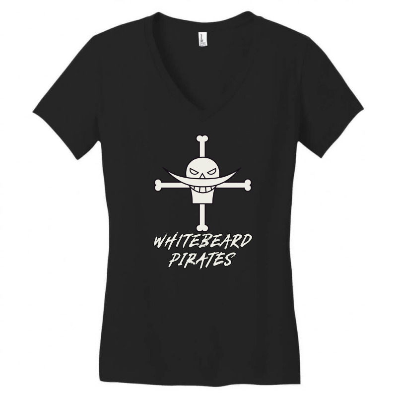 Whitebeard Pirates Jolly Women's V-Neck T-Shirt by syuharni | Artistshot