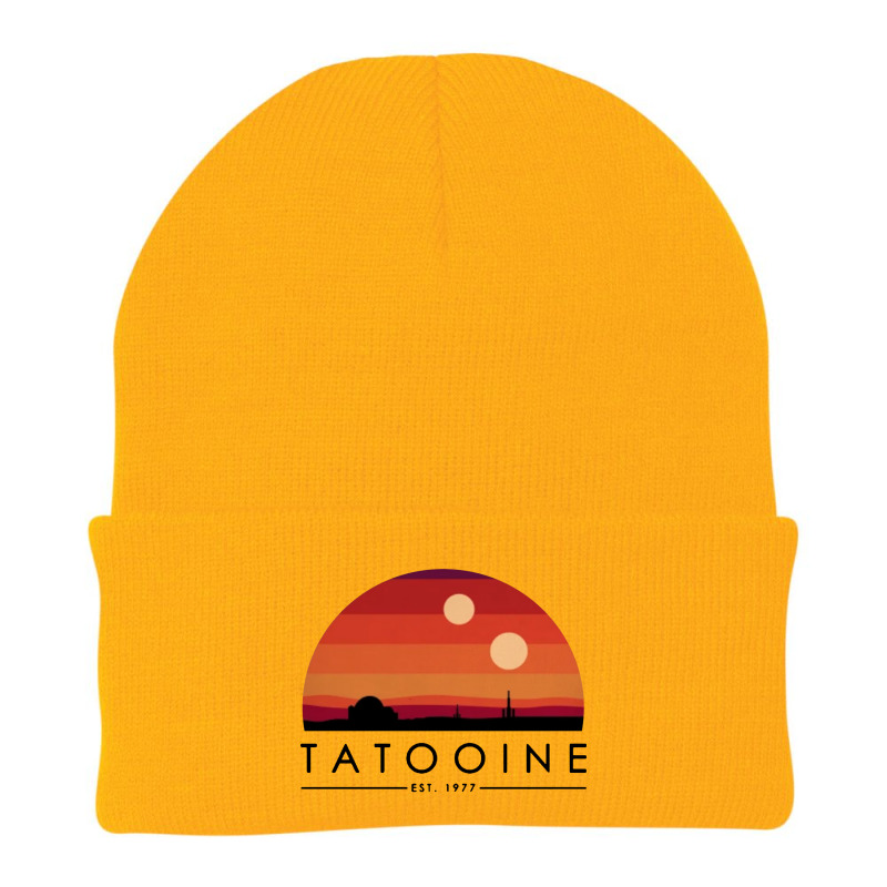 Tatooine Beanie by Donkey Apparel | Artistshot