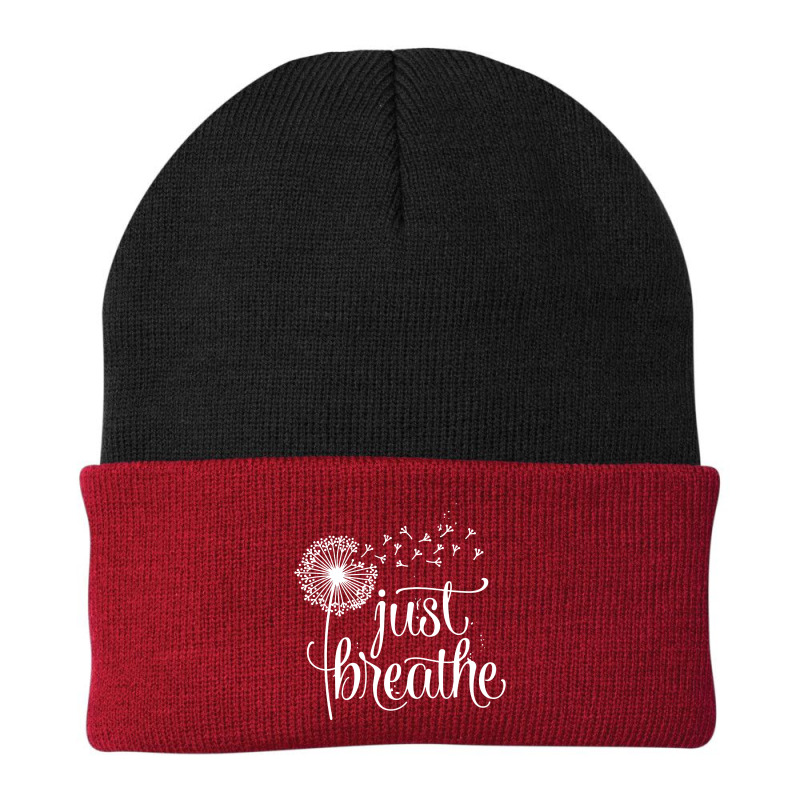 Just Breathe Beanie by Bull Tees | Artistshot