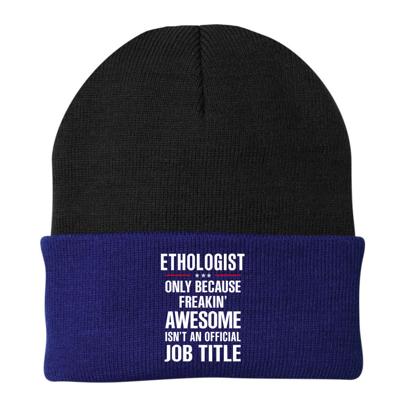 Gift For Freakin' Awesome Ethologist Beanie by thanchashop | Artistshot