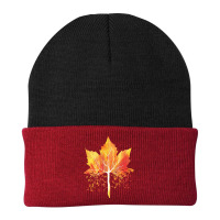 Autumn T  Shirt Leaf Autumn Tree Orange Fall Leaves Lover Season T  Sh Beanie | Artistshot