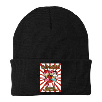 Pointless Sisters Japanese Text   Samurai Pizza Cats Beanie | Artistshot