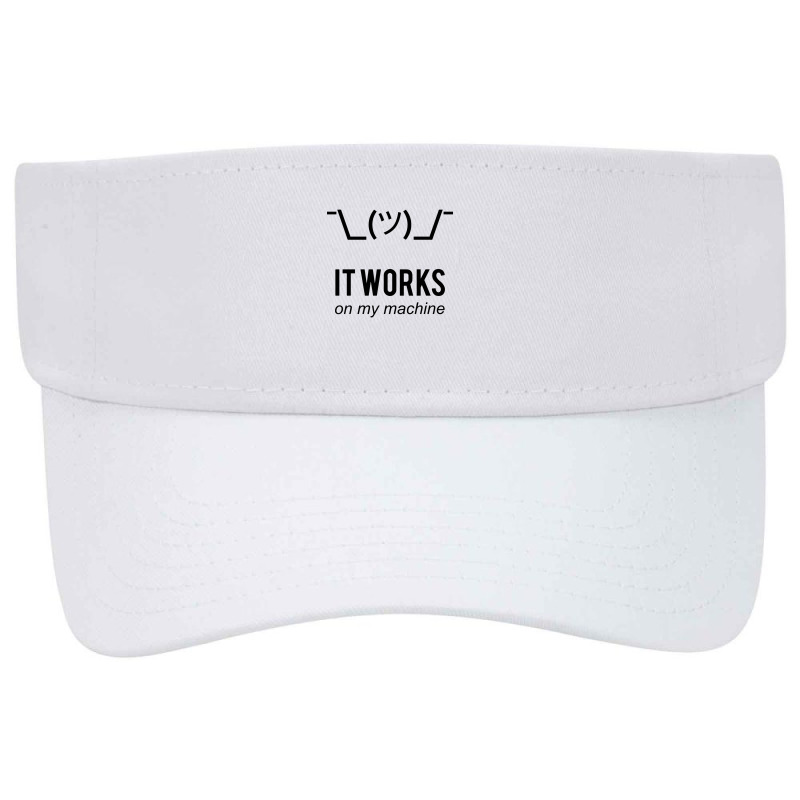 Shrug It Works Visor hat by efan willyansyah | Artistshot