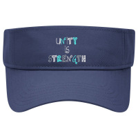 Unity Is Strength Merch Visor Hat | Artistshot