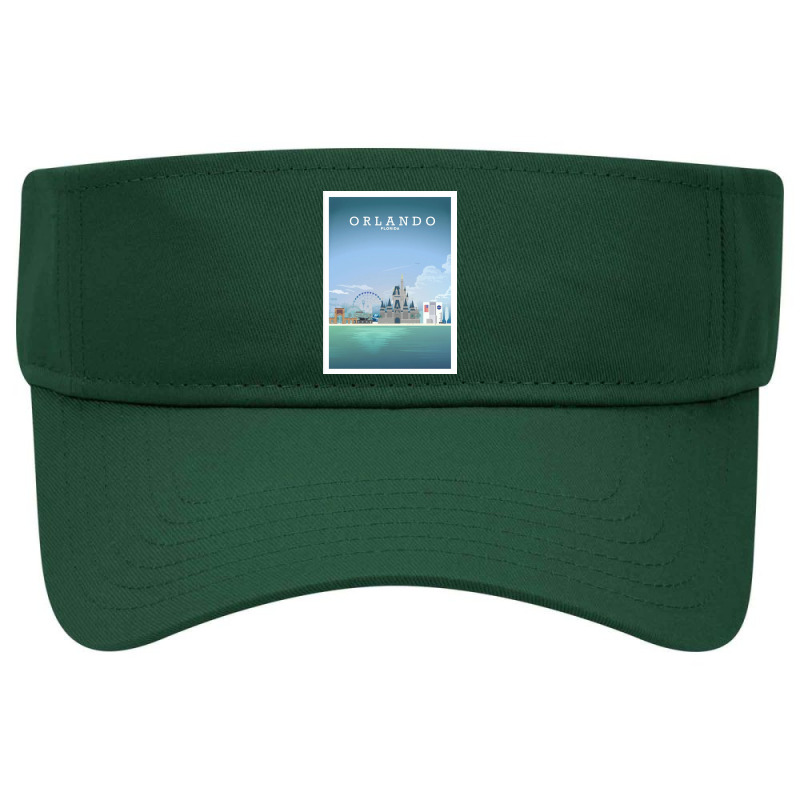 Travel - Beautiful Florida City Visor hat by Rcarrollsh | Artistshot