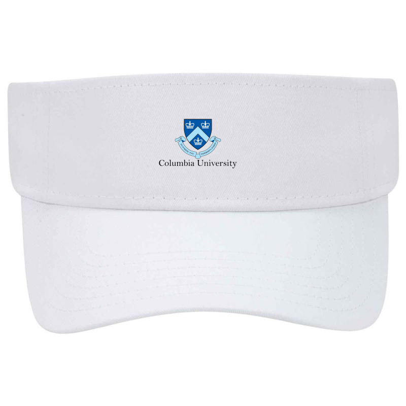 Columbia University Shield Visor Hat By Milesone Artistshot