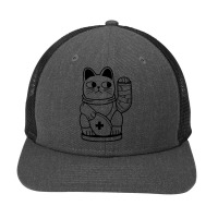 Unlucky Cat Snapback Trucker Cap | Artistshot