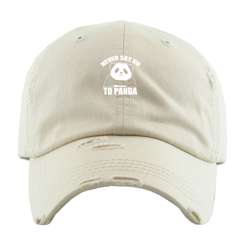 Never Say No To Panda Ponytail Cap by Specstore | Artistshot