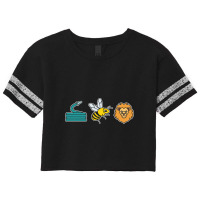 Hose Bee Lion Scorecard Crop Tee | Artistshot