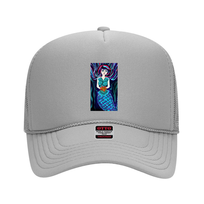 Mermaid Eyes Foam Trucker Hat | Artistshot