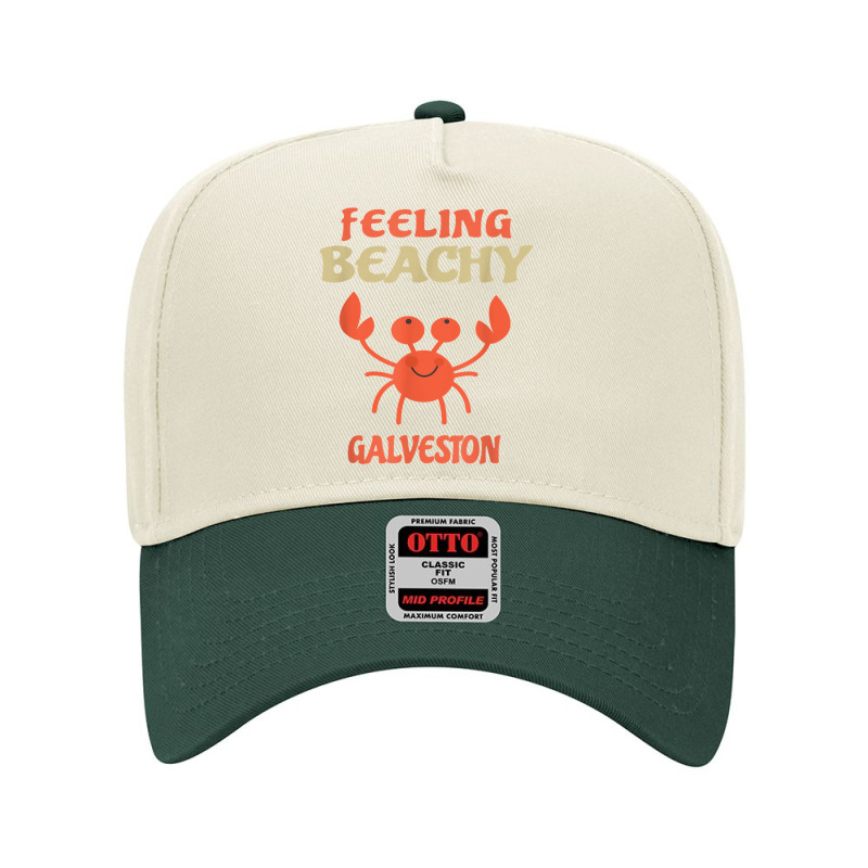 Galveston Vacation   Texas Family Trip T Shirt Adjustable Baseball Cap by kadrienstang | Artistshot