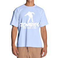 Zombies Only Want A Hug Urban Heavy T-shirt | Artistshot