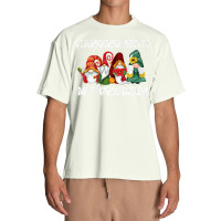 Hanging With My Gnomies Funny Gnome Friend Christmas Premium T Shirt Urban Heavy T-shirt | Artistshot