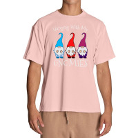 Hanging With My Gnomies Nordic Santa Gnome Christmas Pajama T Shirt Co Urban Heavy T-shirt | Artistshot