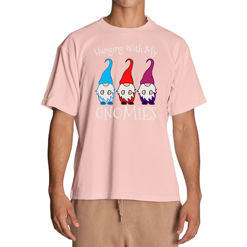 Hanging With My Gnomies Nordic Santa Gnome Christmas Pajama T Shirt Co Urban Heavy T-shirt | Artistshot